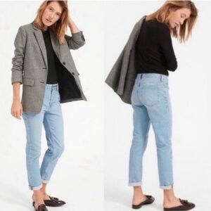 Everlane Modern Boyfriend Jeans Size 29R Light Wash Ethically Made
